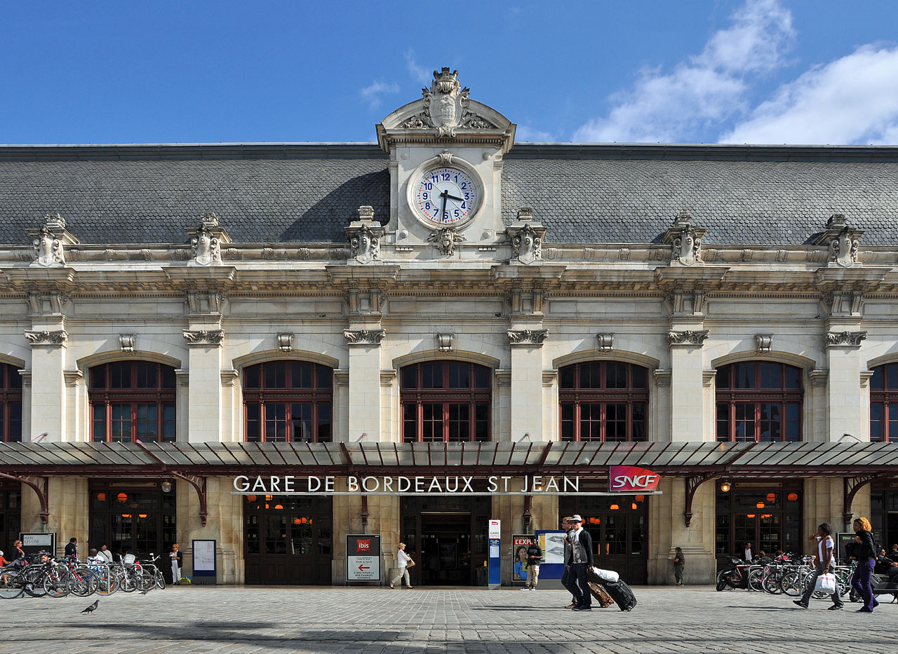 Bordeaux quartier Euratlantique gare Saint Jean