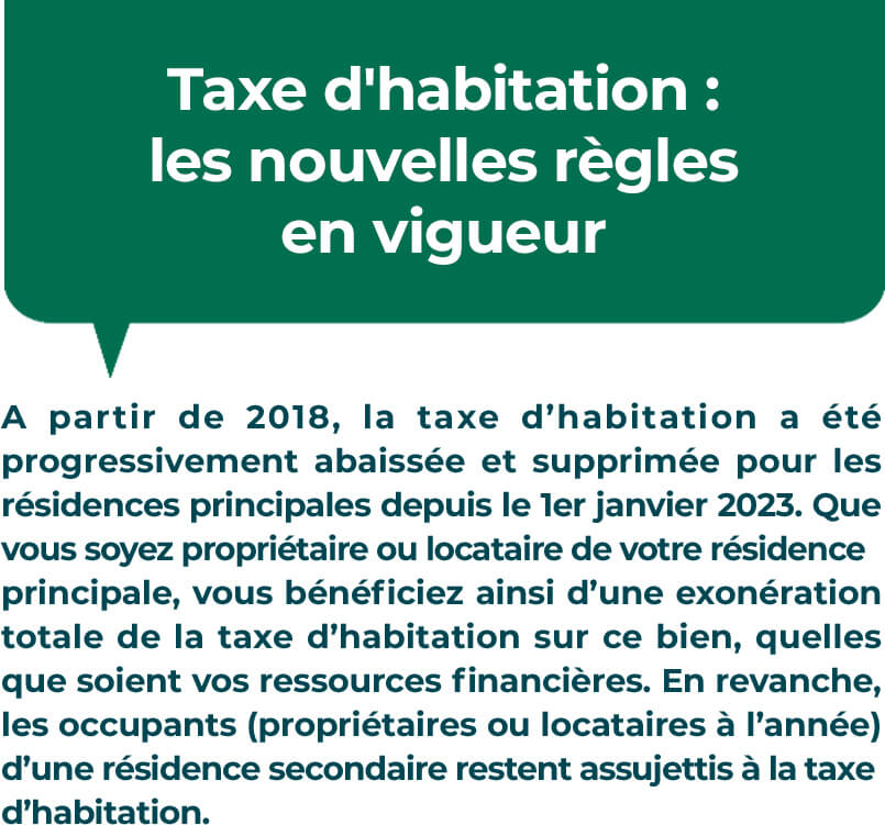 nouvelles règles taxe d'habitation