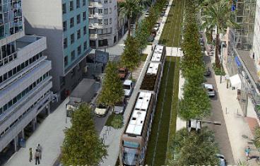 Nice ligne de tramway ouest-est