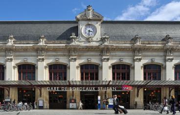 Bordeaux quartier Euratlantique gare Saint Jean