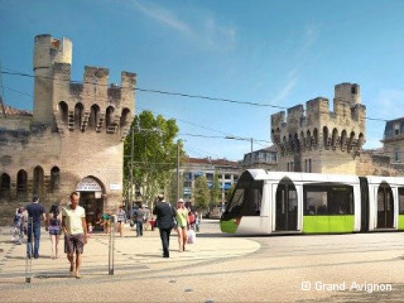 Avignon tramway