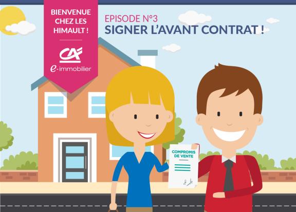 étape 3 Signer l’avant contrat