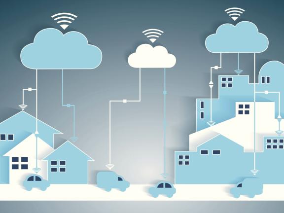 logement intelligent connecté à la ville