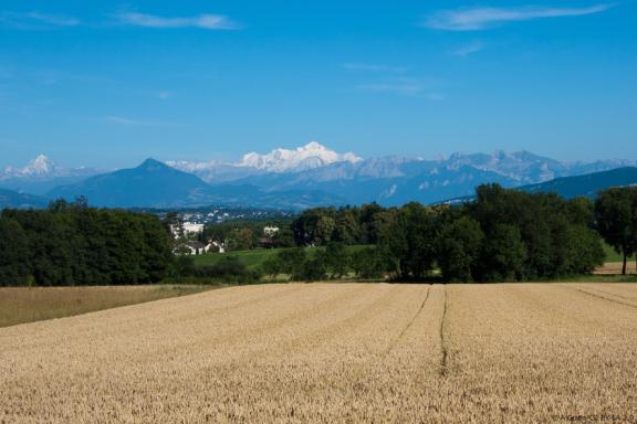 La mairie de Ferney-Voltaire située dans le Pays de Gex